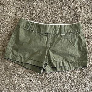 Olive Green Women's Shorts
